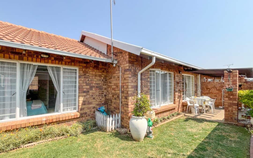 #2190 – Spacious 3-Bedroom Cluster Home in Witfield