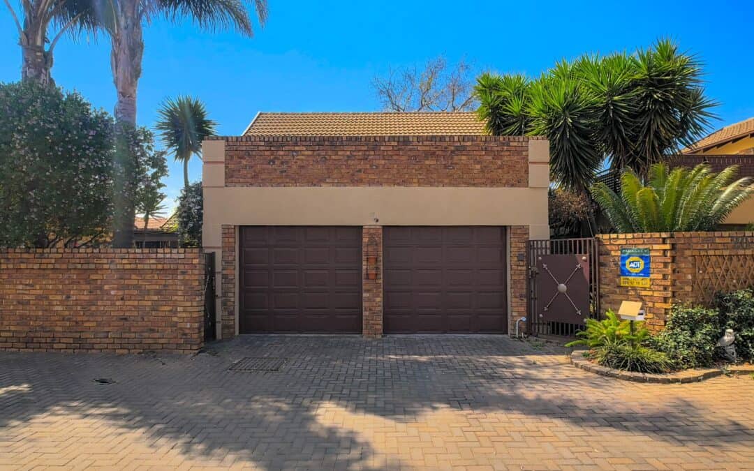 #2203 – Stylish and Spacious Cluster Home in Glen Marais, Kempton Park